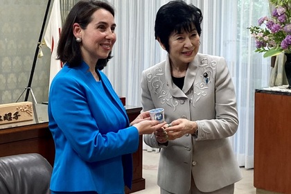 アラバジエヴァ駐日ブルガリア共和国大使の参議院訪問